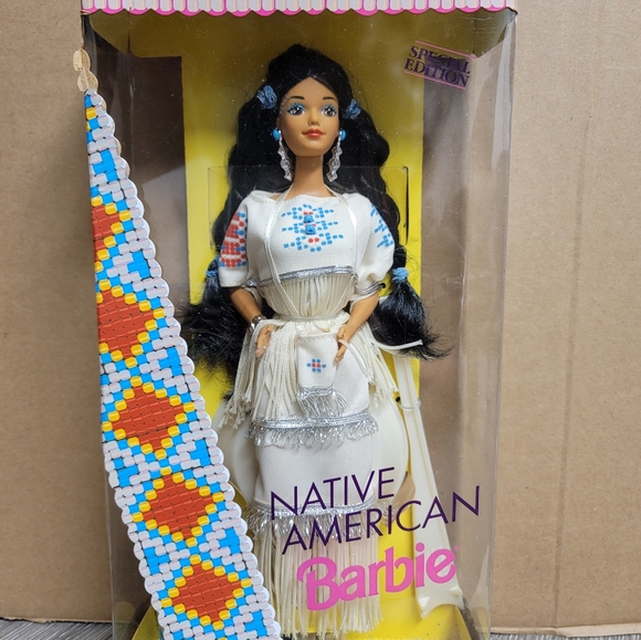 1992 Native American Barbie Special Edition Dolls Of The World Collection #1753. - Picture 1 of 6
